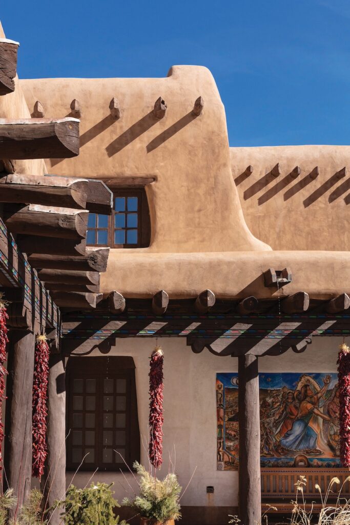 Image of the outside of a building in New Mexico